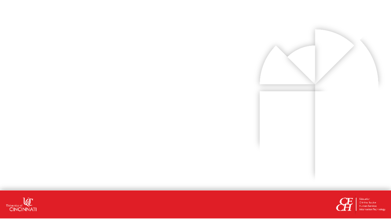 Red Footer Wide PowerPoint