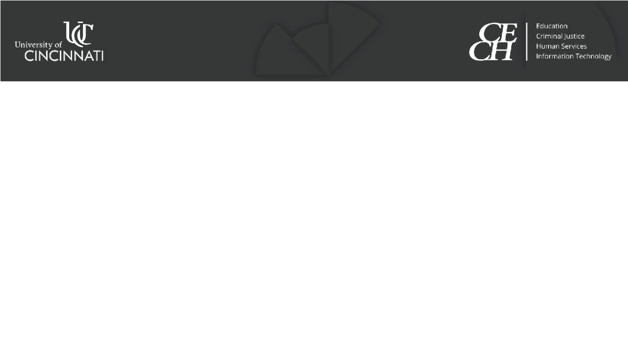 Black Header Wide PowerPoint