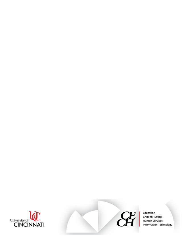 Word Template with White Footer and CECH logo