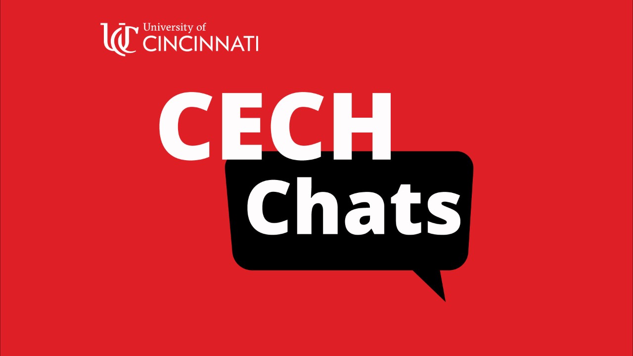 red block with UC logo and the text C E C H chats