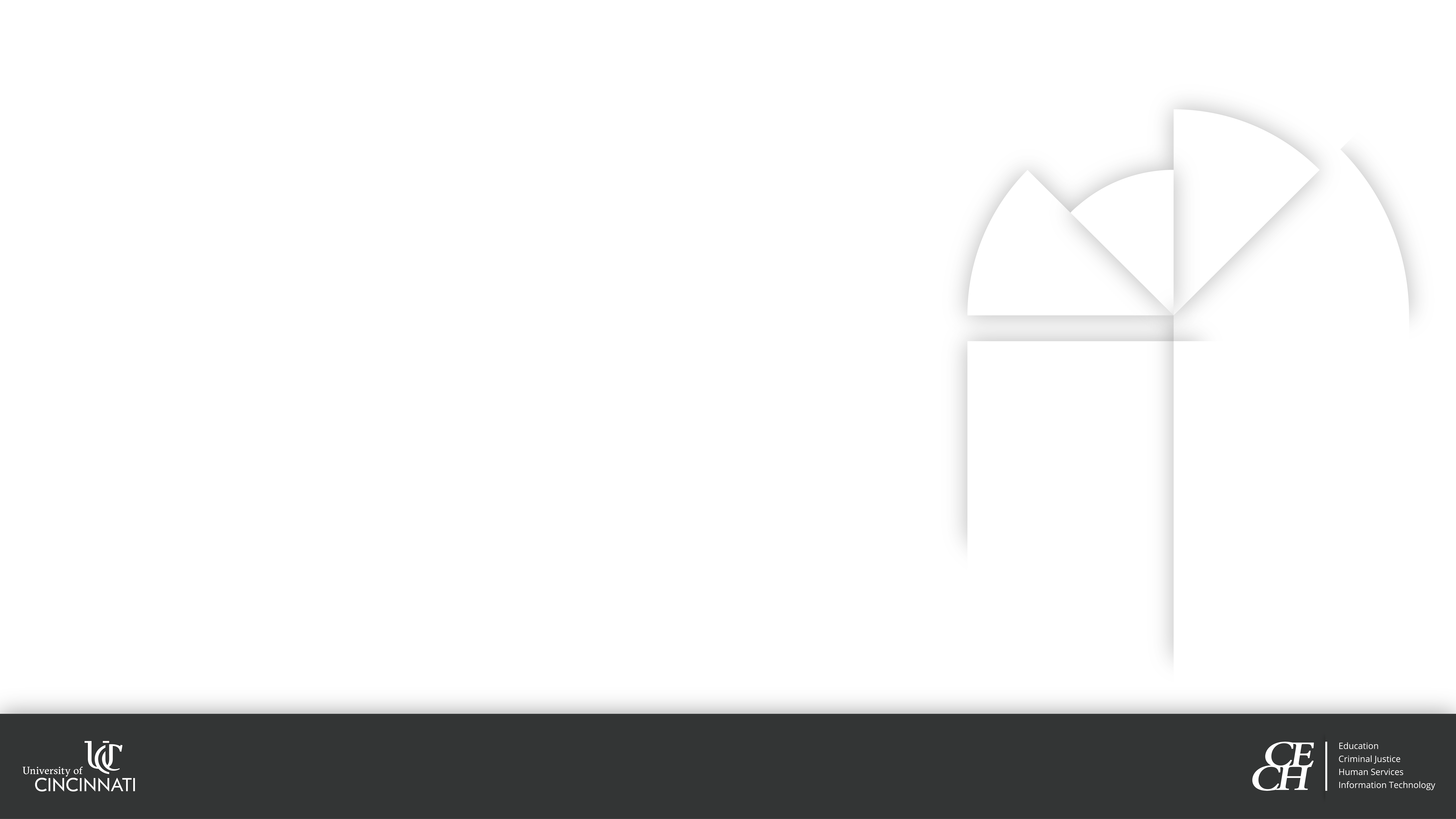 Black Footer Wide PowerPoint