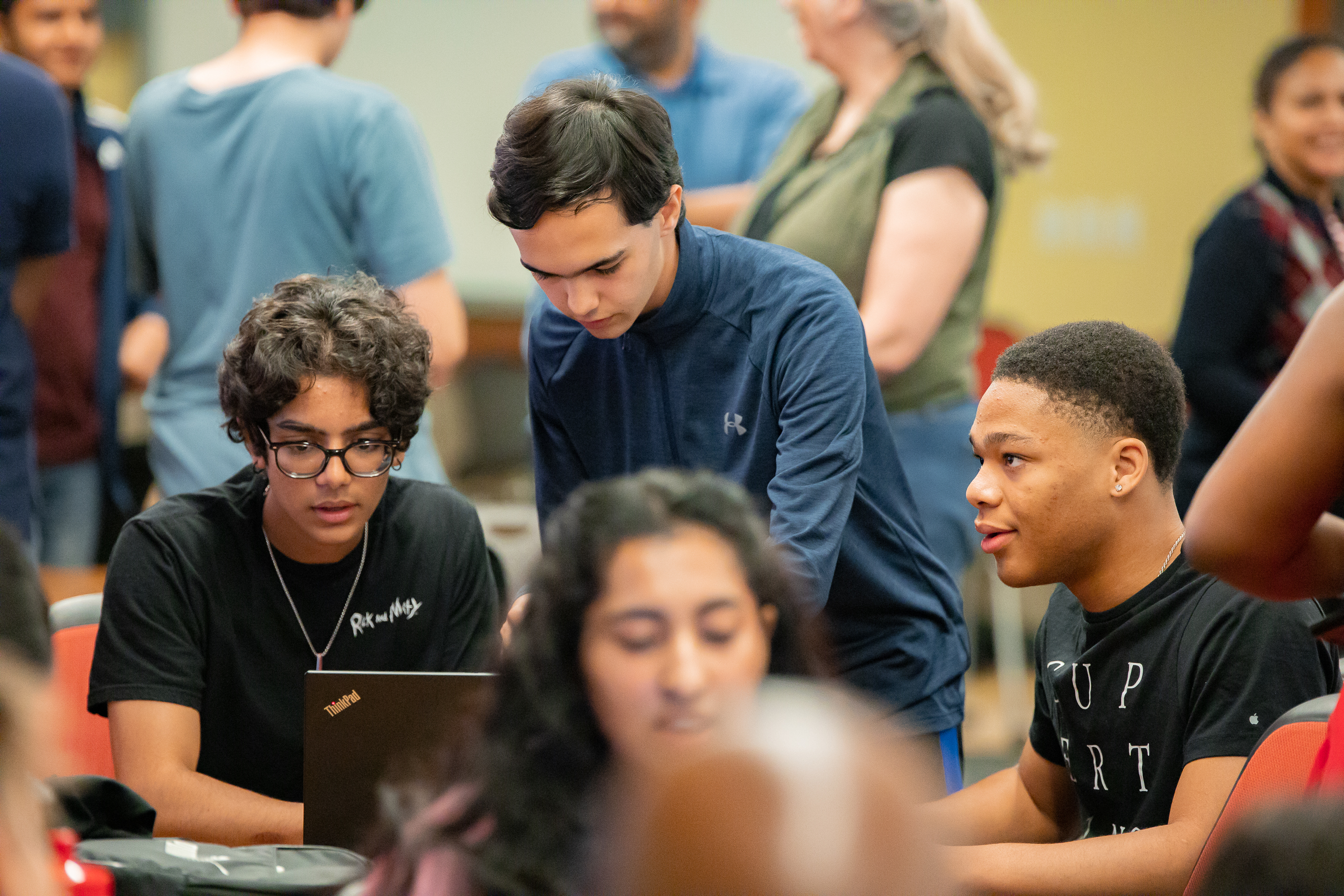 Image of CECH IT Students at the IT Summer Camp